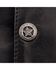 Image #2 - Roper Boys' Lambskin Leather Vest, Black, hi-res