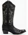 Image #2 - Circle G Women's Inlay Western Boots - Snip Toe, Black/grey, hi-res