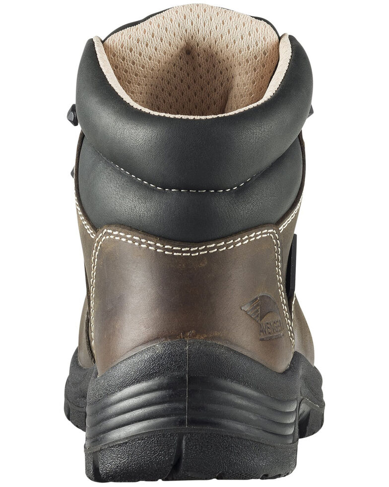 Avenger Women's Framer Waterproof Hiker Boots - Composite Toe, Brown, hi-res