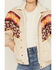 Image #3 - Rock & Roll Denim Women's Southwestern Print Sherpa Lined Bomber Jacket, , hi-res
