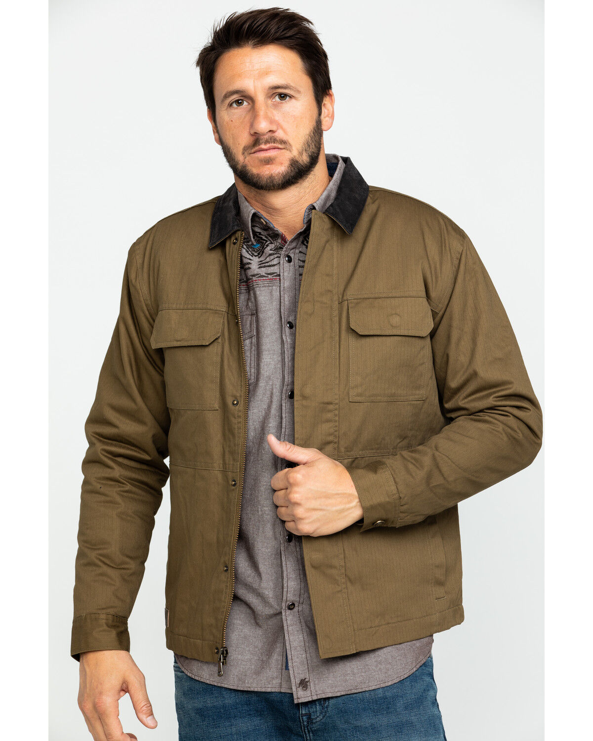 big and tall canvas jacket