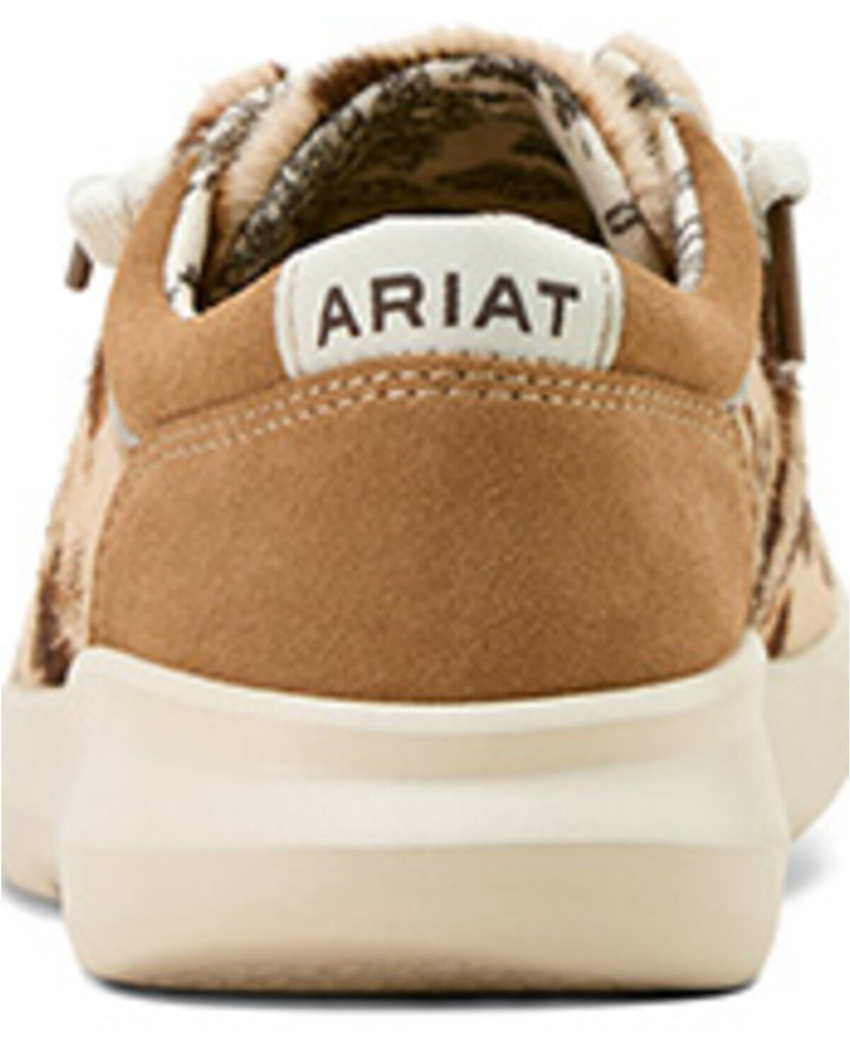 Image #3 - Ariat Women's Brindle Hair On Hide Hilo Casual Shoes - Moc Toe, Leopard, hi-res