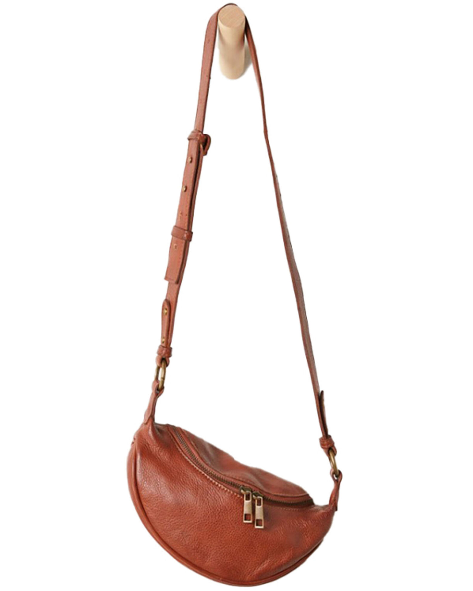 Free People Palmer Crossbody Bag Spiced Rum