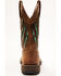 Image #5 - RANK 45® Women's Xero Gravity Lite Mexican Flag Western Performance Boots - Broad Square Toe, Brown, hi-res