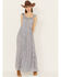 Image #1 - Rock & Roll Denim Women's Floral Tiered Sleeveless Maxi Dress, , hi-res