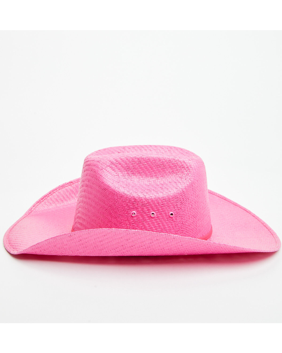 Image #3 - Twisted Little Kids' Straw Cowboy Hat, Hot Pink, hi-res