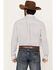 Image #4 - Wrangler Men's Geo Print Long Sleeve Button-Down Stretch Western Shirt, White, hi-res