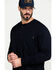 Image #5 - Hawx Men's FR Pocket Henley Long Sleeve Work Shirt - Tall, Navy, hi-res
