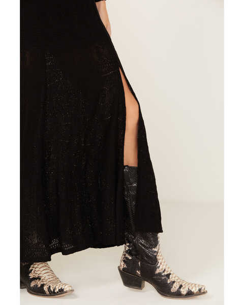 Image #2 - Idyllwind Women's Erin Lace Maxi Skirt, Black, hi-res