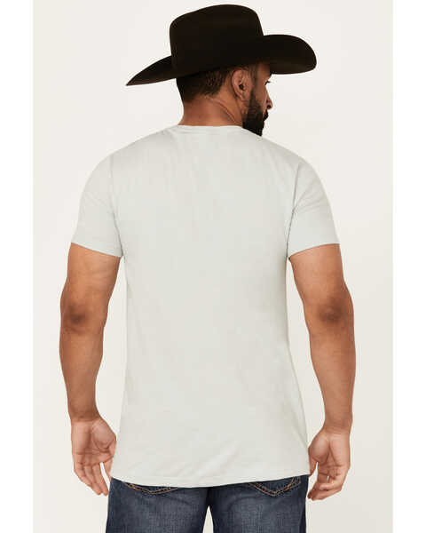 Image #4 - Cody James Men's Flight Short Sleeve Graphic T-Shirt , Silver, hi-res