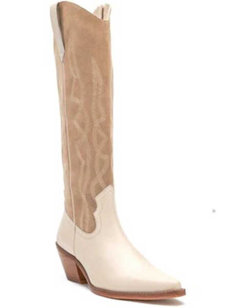 Matisse Women's Alpine Western Boots - Snip Toe , Ivory, hi-res