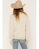 Image #4 - Coors Women's Rhinestone Steer Head Crew Neck Sweatshirt, Tan, hi-res