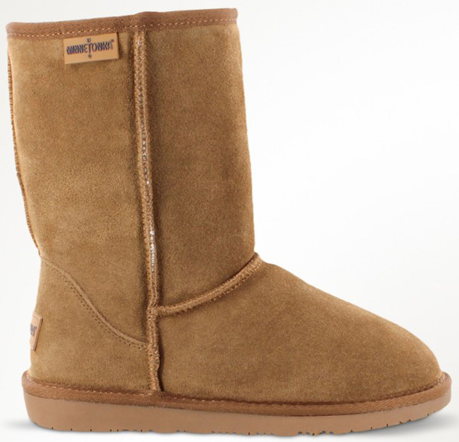 Image #3 - Minnetonka Women's Olympia Boots, Tan, hi-res