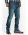Image #2 - Levi's Men's 502 Rosefinch Regular Stretch Tapered Fit Jeans, Blue, hi-res