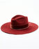 Image #1 - Idyllwind Women's Mayberry Wool Felt Western Hat , Burgundy, hi-res