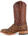 Cody James Men's Pirarucu Exotic Boots - Broad Square Toe, Brown, hi-res