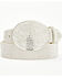 Image #2 - Idyllwind Women's Lovell Rhinestone Oval Buckle Belt , Silver, hi-res