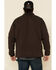 Image #3 - Carhartt Men's Dark Brown Washed Duck Sherpa Lined Work Coat , Brown, hi-res