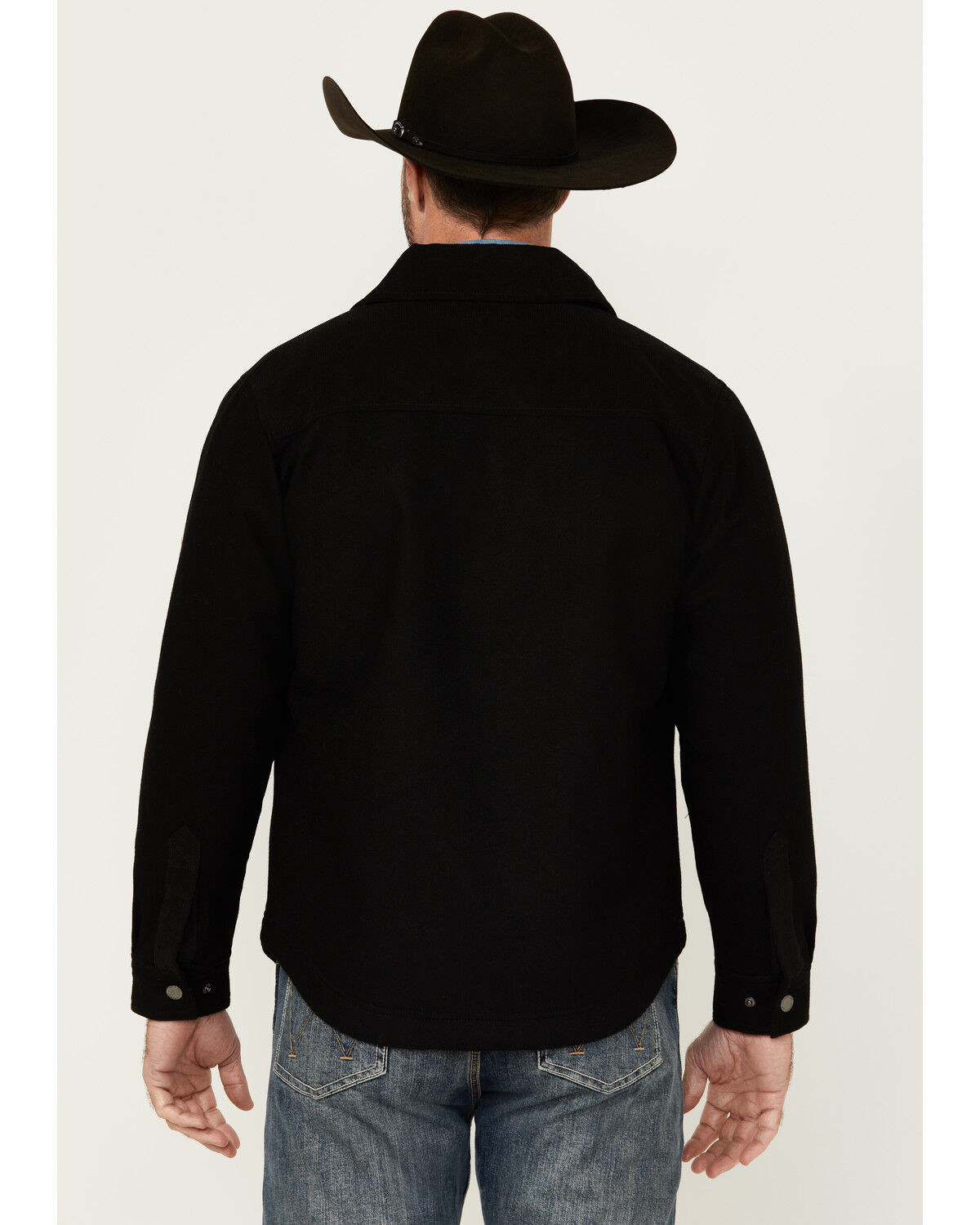 Image #4 - Pendleton Men's Timberline Solid Shirt Jacket, Black, hi-res