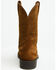 Image #5 - Ariat Men's Sport Big Country Roughout Performance Western Boots - Broad Square Toe, Brown, hi-res