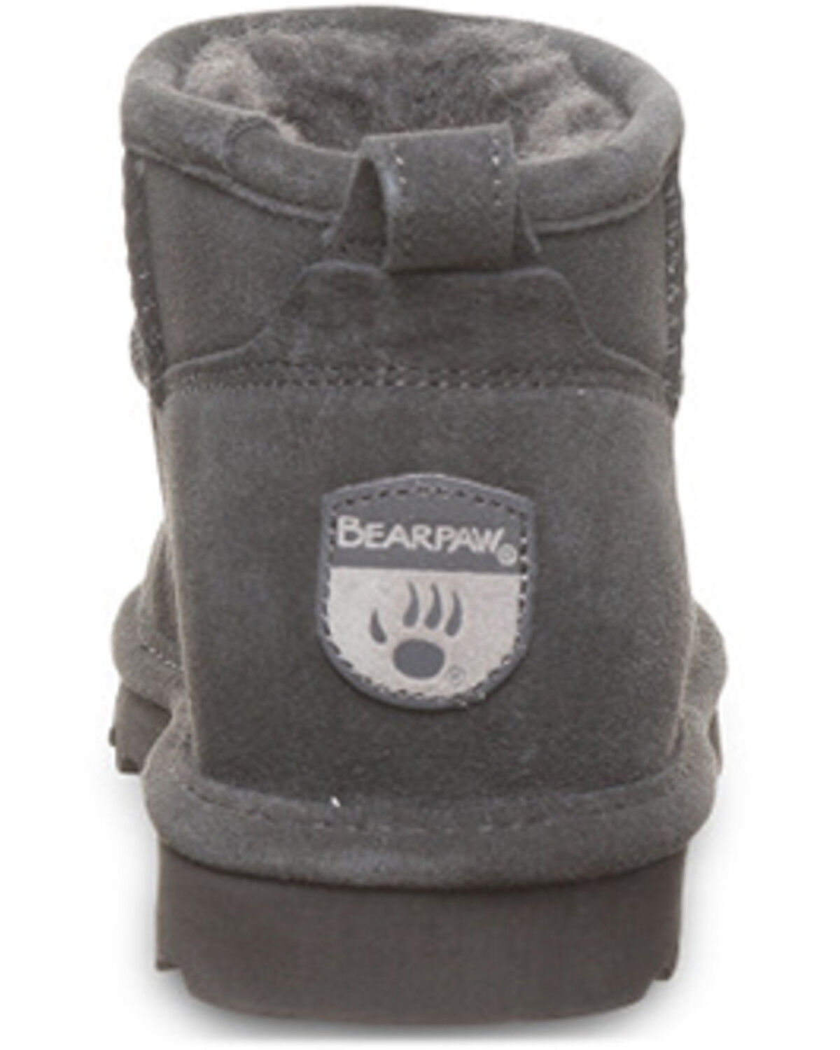 Image #5 - Bearpaw Women's Shorty Wide Casual Boots, Grey, hi-res