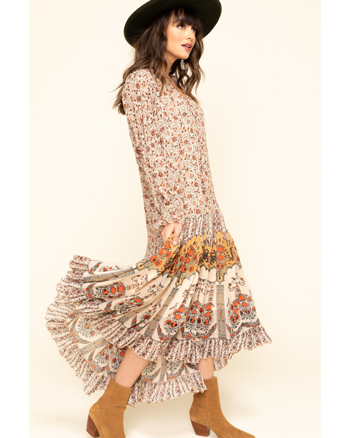 free people feelin groovy maxi dress