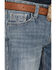Image #4 - Rock & Roll Denim Men's Pistol Light Wash Regular Straight Jeans, Light Wash, hi-res