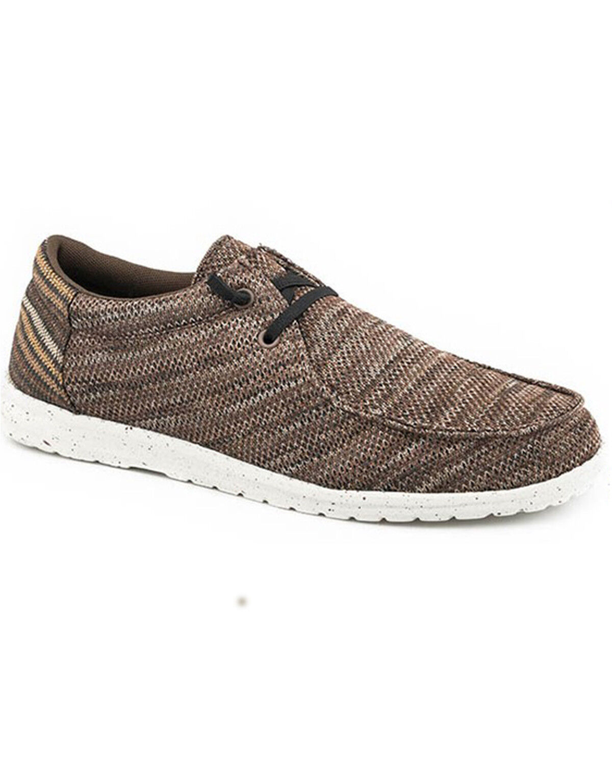 Image #1 - Roper Boys' Hang Loose Casual Shoes - Moc Toe, Brown, hi-res