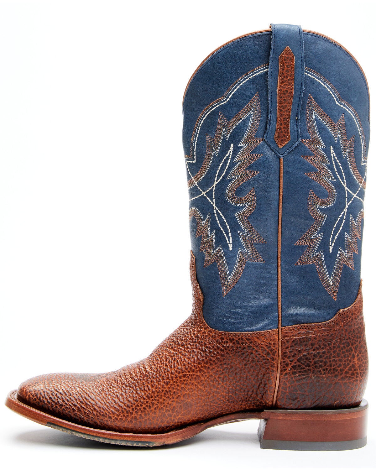Image #5 - Cody James Men's Whiskey Blues Western Performance Boots - Broad Square Toe, , hi-res