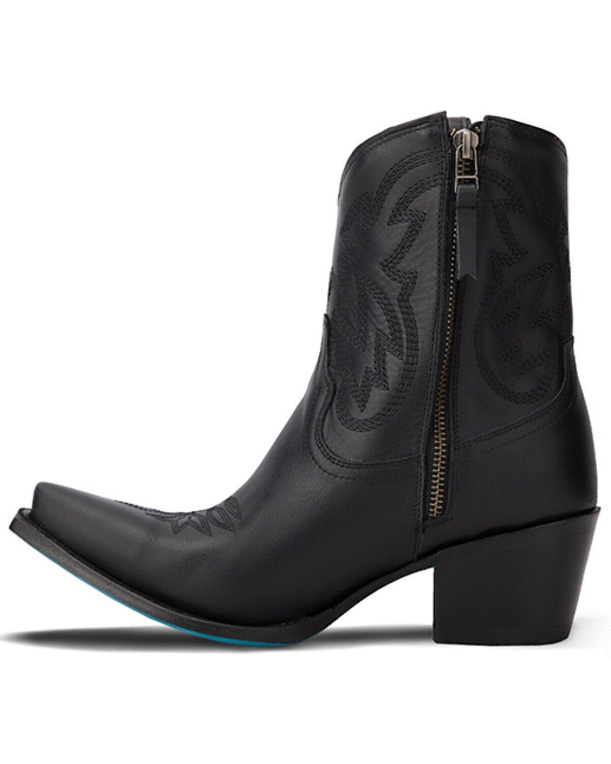 Image #3 - Lane Women's Smokeshow Western Booties - Snip Toe, Black, hi-res