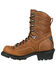 Image #3 - Georgia Boot Men's Waterproof Logger Work Boots - Round Toe, Brown, hi-res