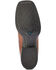 Image #5 - Ariat Women's Round Up Bliss Underlay Performance Western Boots - Broad Square Toe, Beige/khaki, hi-res