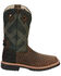 Image #2 - Justin Men's Dalhart Waterproof Western Work Boots - Nano Composite Toe, Brown, hi-res