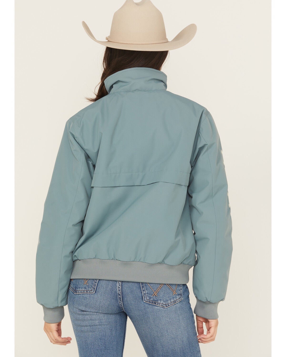 Image #4 - Ariat Women's Stable 2.0 Zip-Up Jacket, Green, hi-res