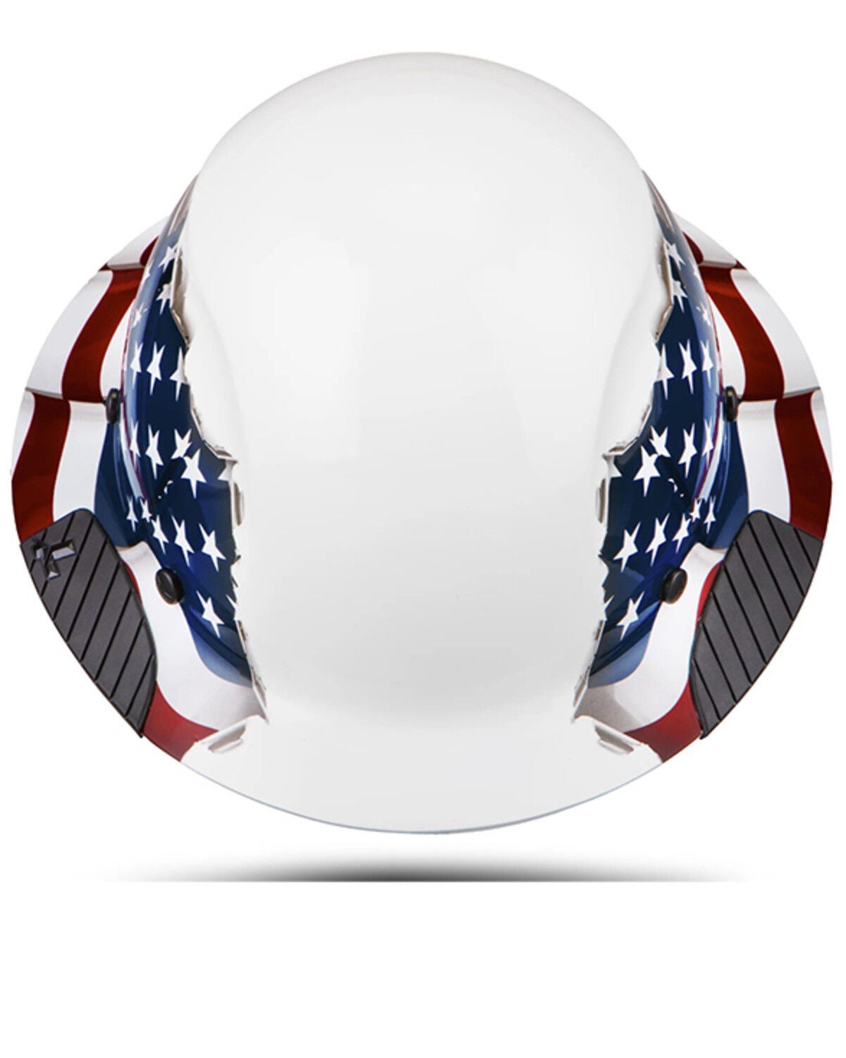 Image #5 - Lift Safety DAX American Flag Full Brim Hard Hat, Red/white/blue, hi-res