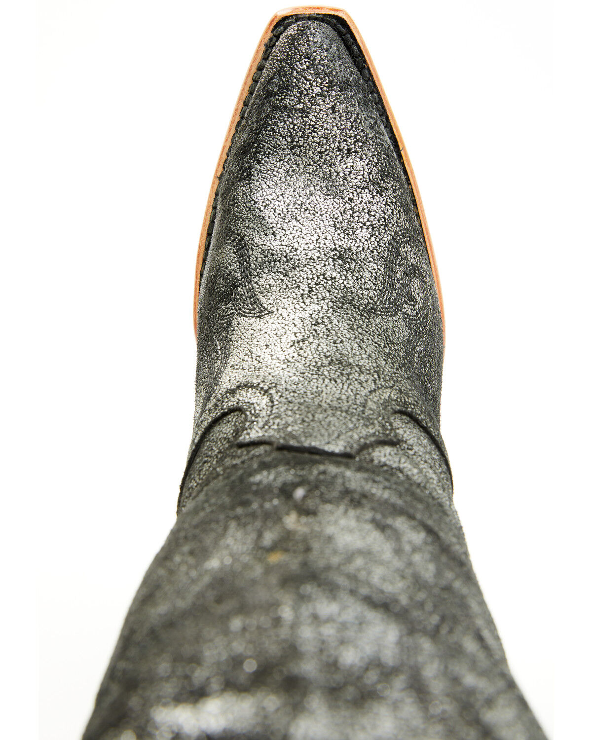 Image #6 - Corral Women's Metallic Tall Western Boots - Snip Toe, Silver, hi-res
