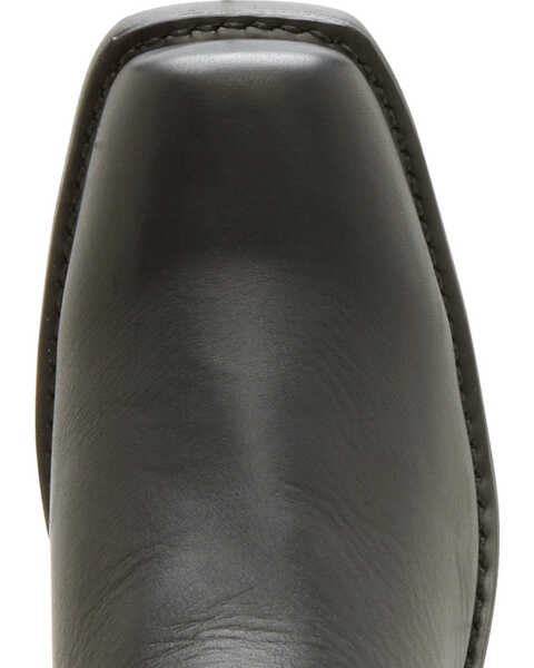 Image #6 - Durango Women's Black Harness Western Boots - Square Toe, Black, hi-res
