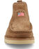 Image #4 - Twisted X Men's Patriotic Wedge Sole Chelsea Boots - Moc Toe, Camel, hi-res