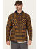 Image #1 - Hawx Men's Jacob Plaid Print Long Sleeve Hooded Flannel Shirt, Navy, hi-res