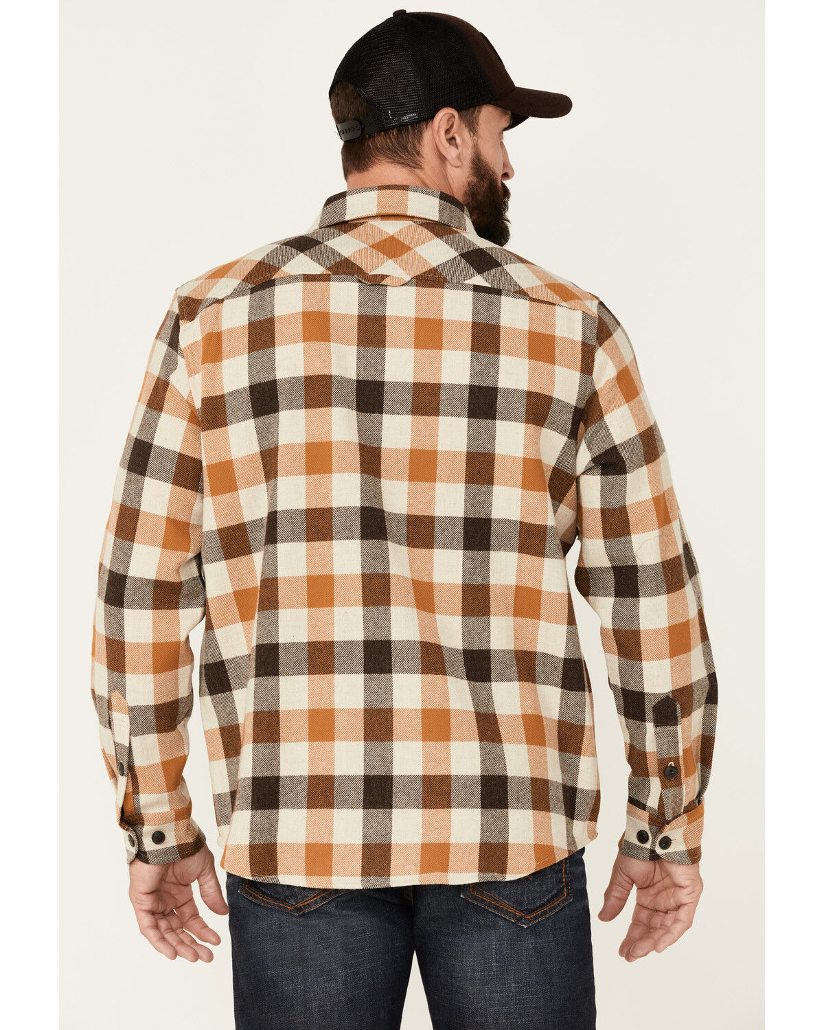 Image #4 - Pendleton Men's Plaid Weston Button Down Western Shirt Jacket, , hi-res