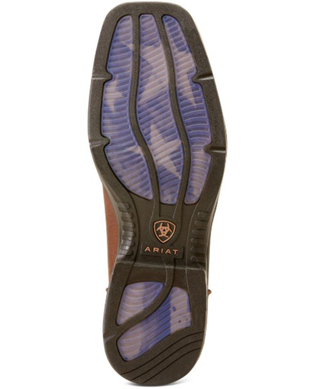 Image #5 - Ariat Men's Ridgeback Rambler Performance Western Boots - Broad Square Toe, Brown, hi-res