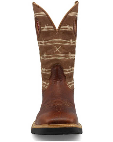 Image #4 - Twisted X Men's 12" Western Work Boots - Soft Toe, Multi, hi-res