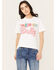 Image #1 - Bohemian Cowgirl Women's Raised On Dolly Short Sleeve Graphic Tee, White, hi-res