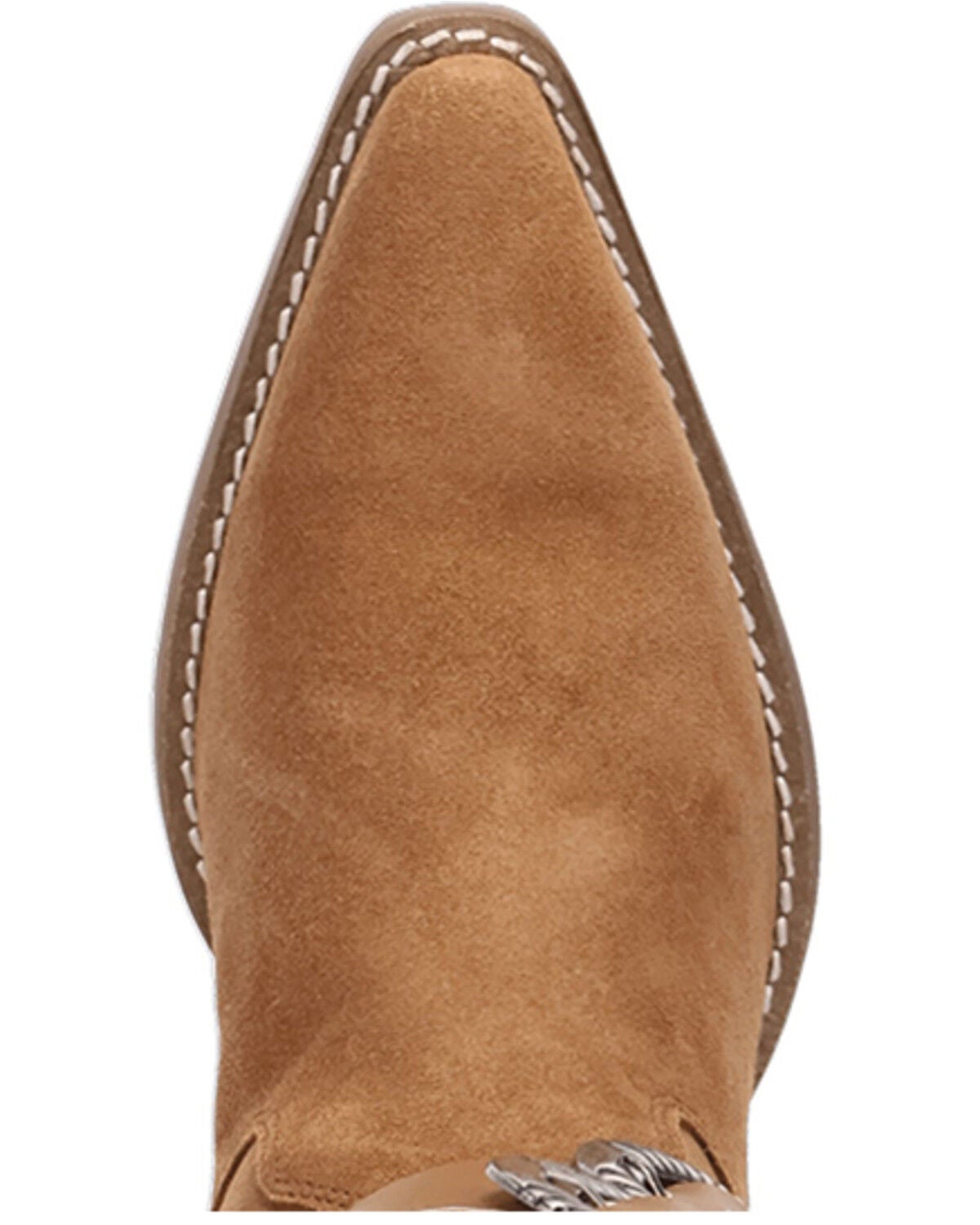 Image #6 - Dingo Women's Buck Wild Suede Tall Western Boots - Round Toe, Brown, hi-res