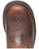 Justin Women's Gemma Brown Western Boots - Round Toe, Dark Brown, hi-res