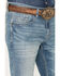Image #2 - Cody James Men's Bandera Light Wash Slim Bootcut Stretch Denim Jeans, Light Wash, hi-res