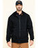 Image #1 - Hawx Men's FR Zip Up Fleece Work Hoodie - Tall, Black, hi-res