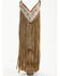 Image #5 - Corral Women's Embroidered and Crystal Eagle Fringe Western Boots - Snip Toe, Beige, hi-res