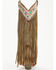 Image #5 - Corral Women's Embroidered and Crystal Eagle Fringe Western Boots - Snip Toe , Beige, hi-res