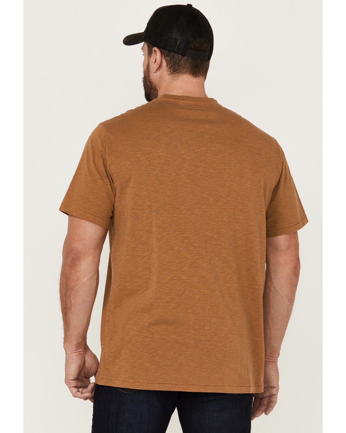 Image #4 - Brothers and Sons Men's Rocky Mountain High Graphic Short Sleeve T-Shirt, Rust Copper, hi-res
